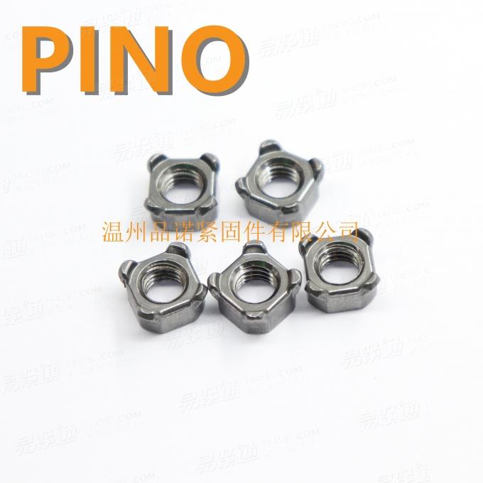 GB13680-M5B型四角焊接螺母Q37105B四方凸焊螺帽