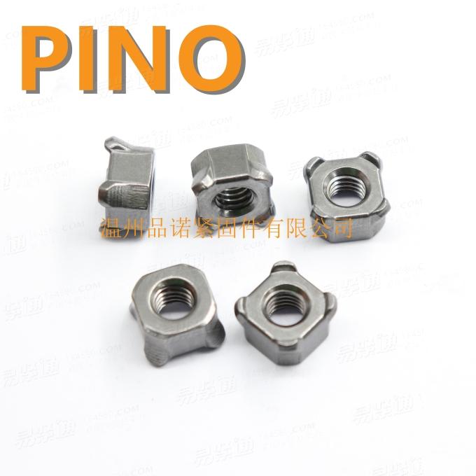 JQ37106四角焊接螺母M6供吉利汽车焊接螺母