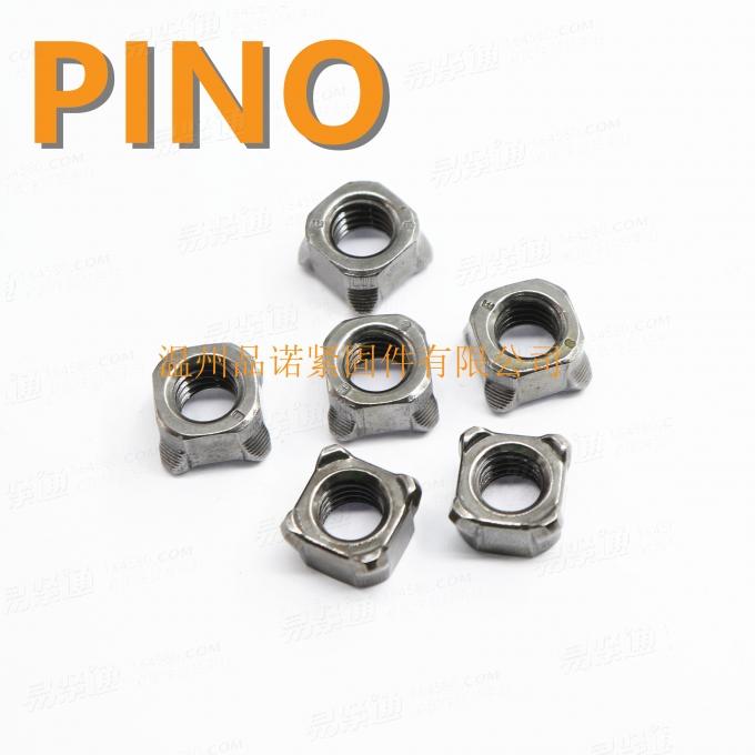 JIS B 1196-2010 加厚 四角焊接螺母M8x12x7.5加硬8级螺母