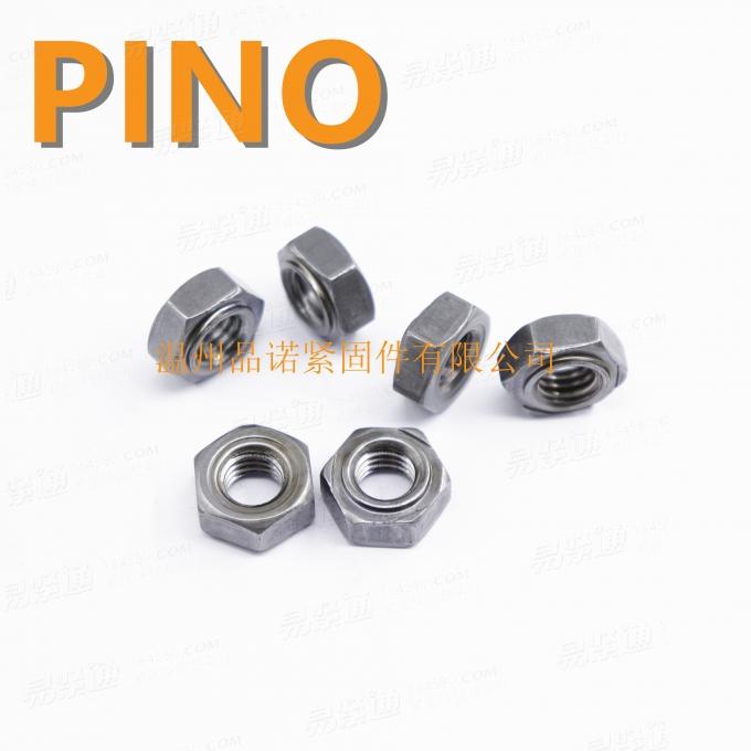 Q370C08、gb13681、DIN929、Q370D08、 QCT860六角焊接螺母M8x1.25、M8x1.0細牙焊母