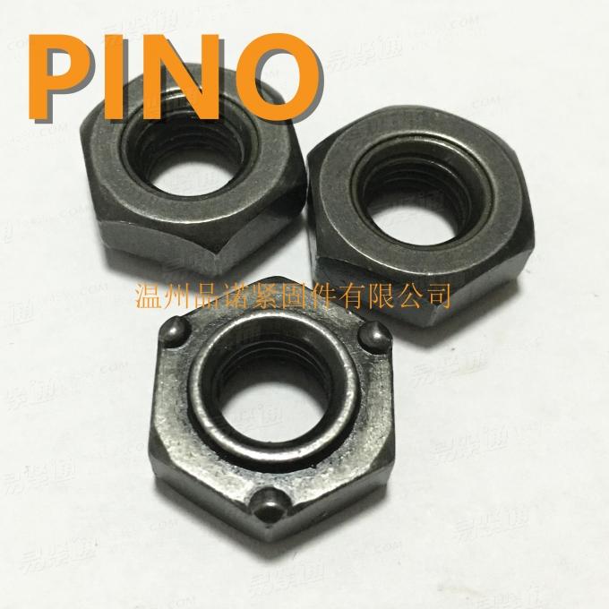 M10x1.25x19x8六方螺母焊接点焊螺母碰焊螺帽