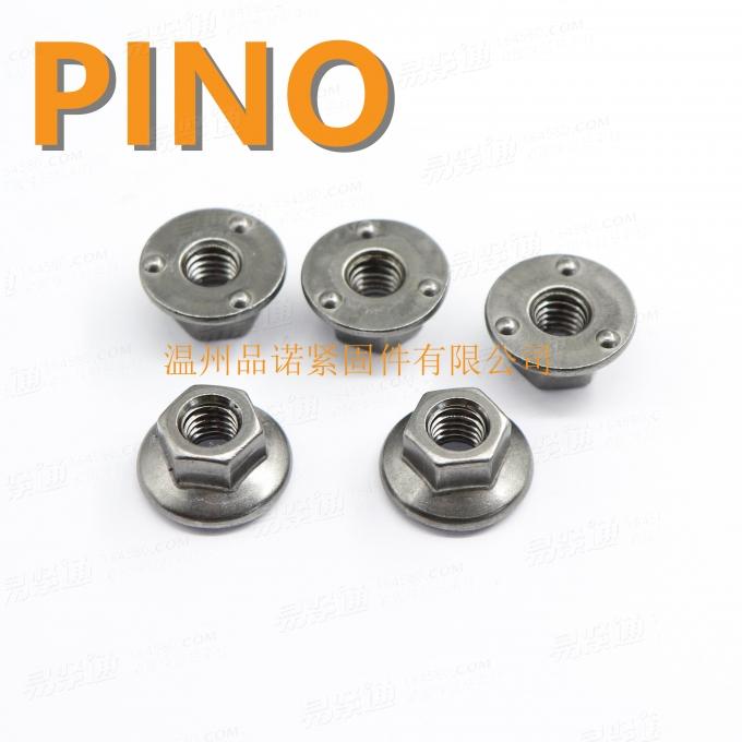 M6x10x8 法蘭盤17 三點法蘭焊接螺母加厚法蘭突緣螺母