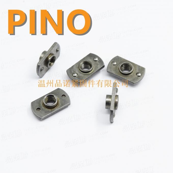 M5带定位圈T型两点焊接螺母