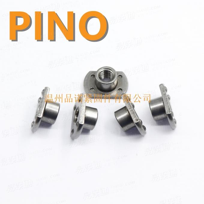 M8x16对边T型四点焊接螺母切边T帽