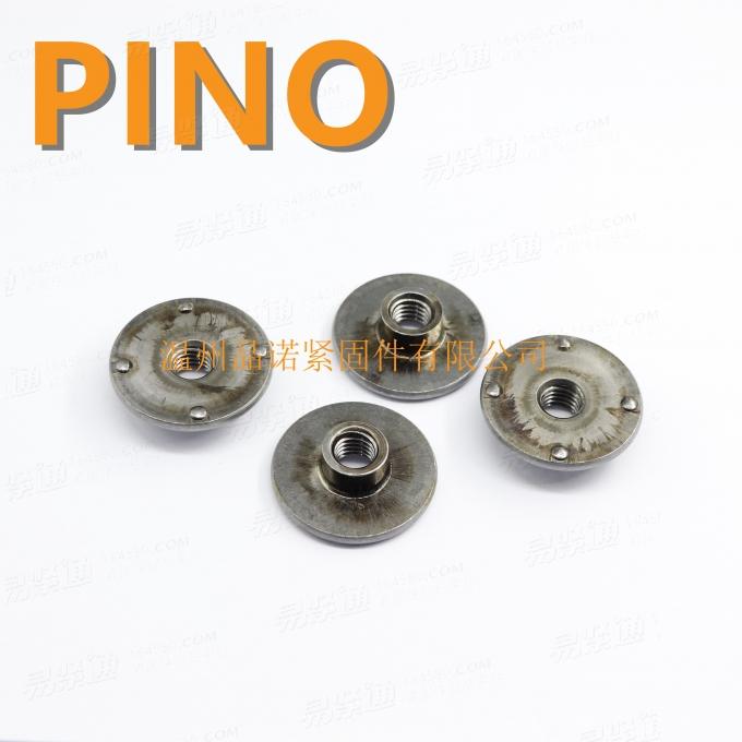 M8加大法兰盘焊接螺母T型法兰焊接螺帽