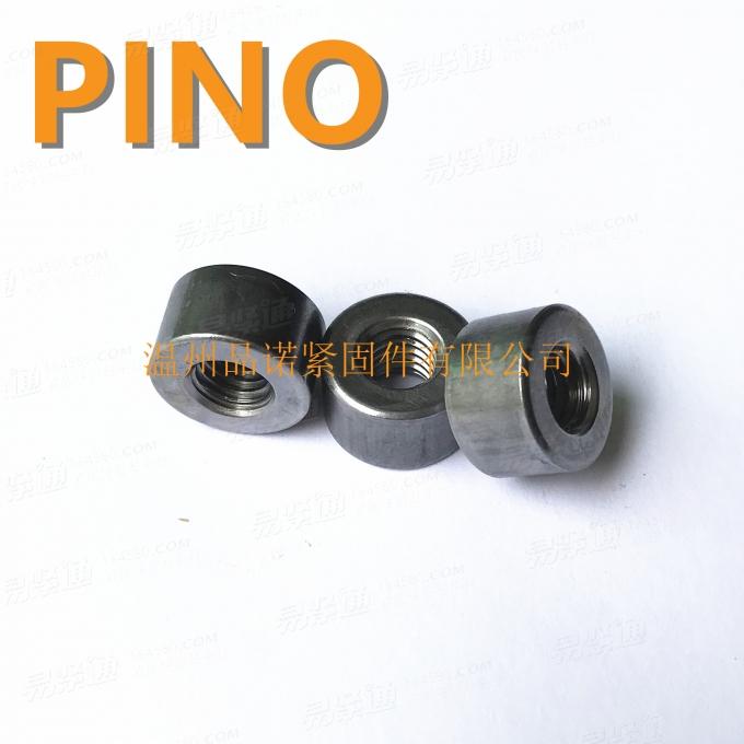 m8x16x9.5圆柱螺母圆螺母套筒螺母M8管柱螺帽