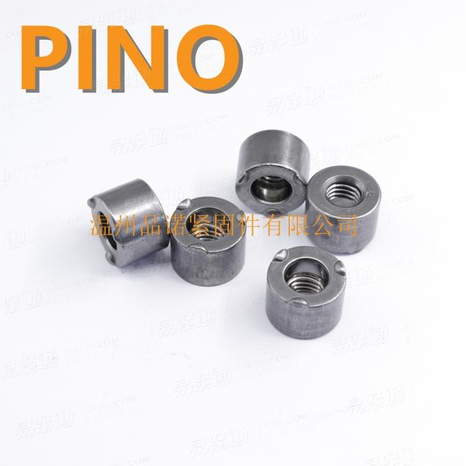 M8x16x11凸焊圆螺母圆形螺母焊接三点焊接螺母圆螺帽M8碰焊圆螺母