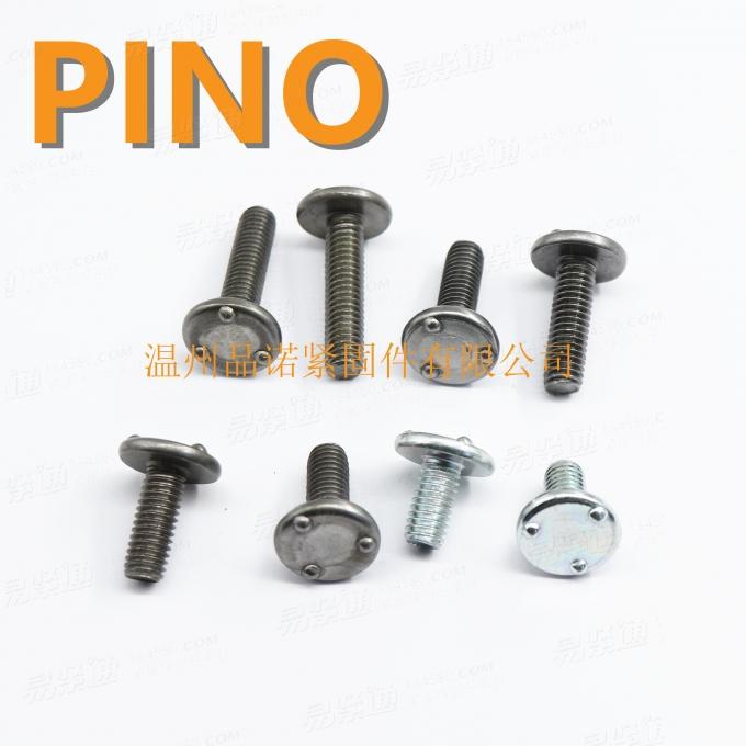 QC599端面凸焊螺丝M6x12 M6x16 M6x20 M6x25焊接Q199外三点焊接螺丝M6xL