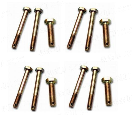 Q汽标代号 173 【六角头螺杆带孔螺栓】