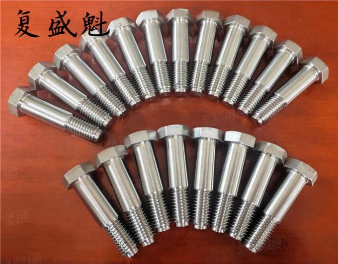 GB28不鏽鋼六角頭鉸制孔用螺栓加強杆六角螺絲GB27