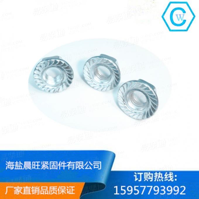 JIS1190现货供应日标法兰螺母M10*1.25  14对边  9.3厚