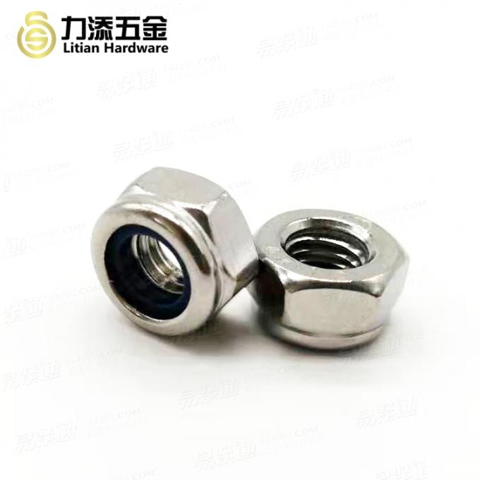 六角尼龙锁紧薄螺母GB6172.2