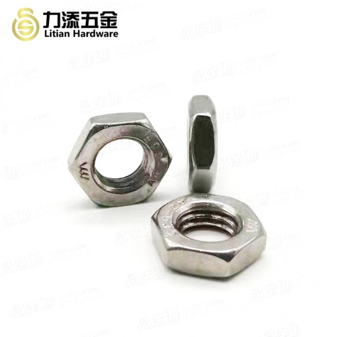 小六角特扁細牙螺母GB 808 - 1988