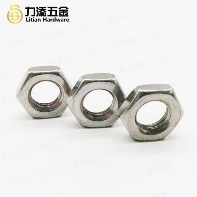 304不锈钢六角薄螺母