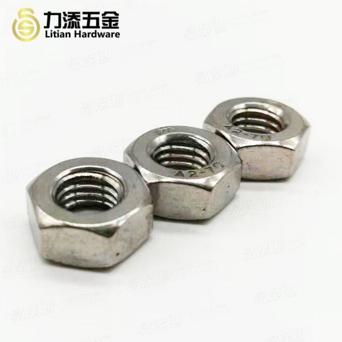 304不锈钢六角螺母6170