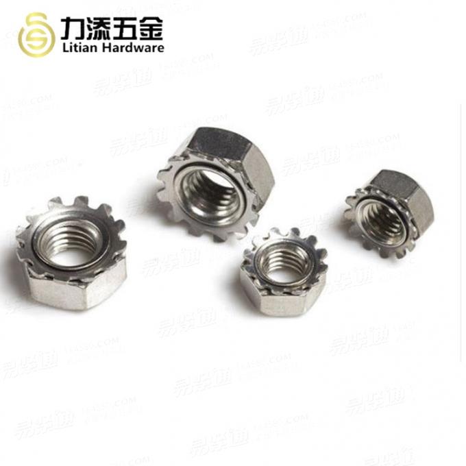 K形螺母  镀蓝白锌K帽