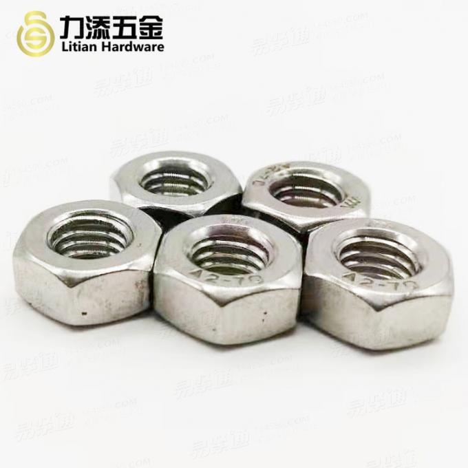 美制六角螺母（本色）