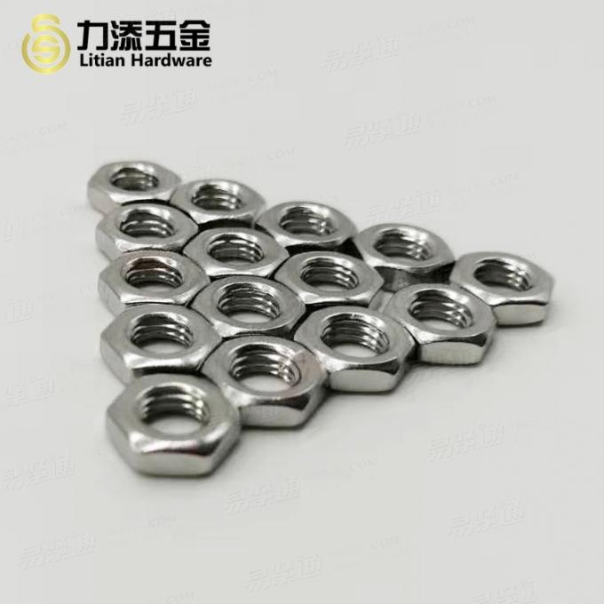 304不鏽鋼英制六角螺母