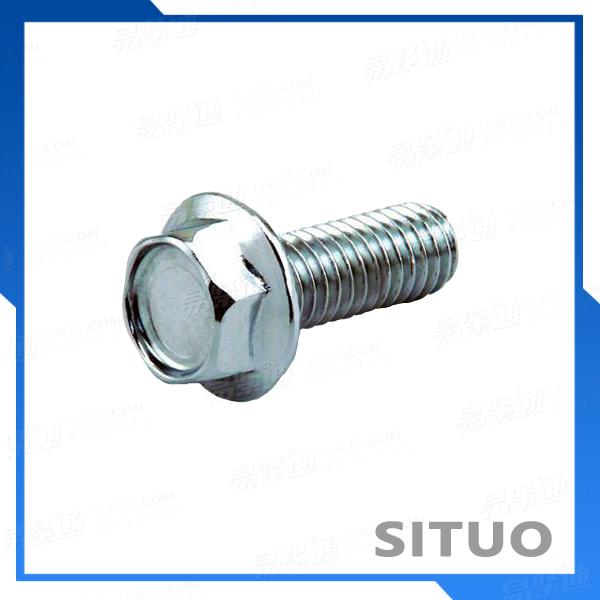 带凸面的六角法兰螺栓