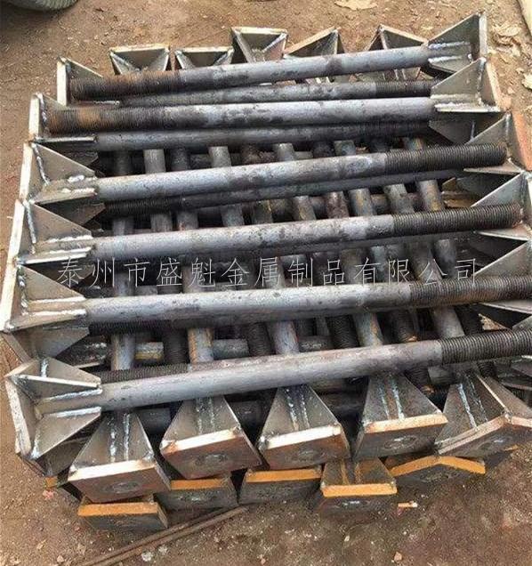 HG21545-2006帶加勁錨闆錨栓焊接地腳螺栓加筋