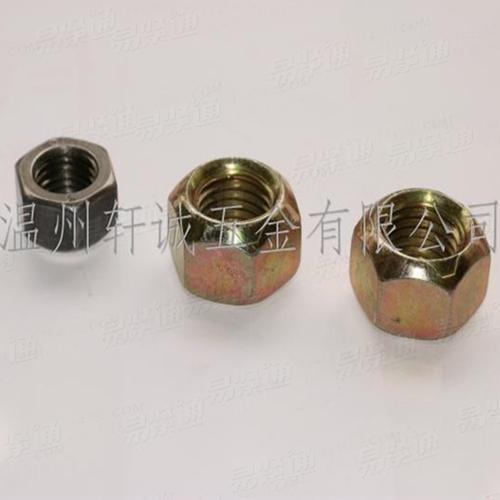 DIN980全金屬鎖緊螺母V型壓點高強度10級