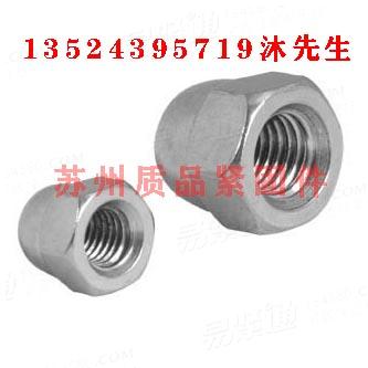 六角盖型螺母GB802.3、GB923、DIN917、DIN1587、JIS B 1183、Q39A、UNI5721、YJT3001