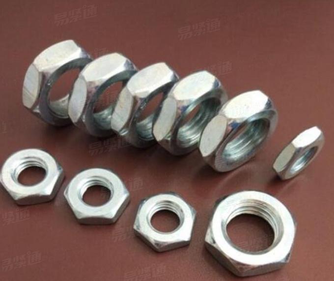 供應DIN936六角薄螺母.
