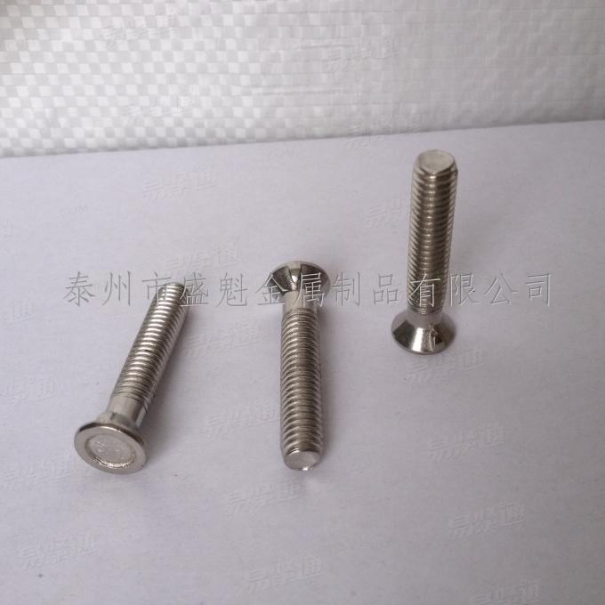 大半圆头带榫螺栓 螺钉