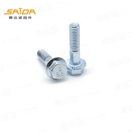 JIS1189 日标法蘭面螺栓帶防滑齒