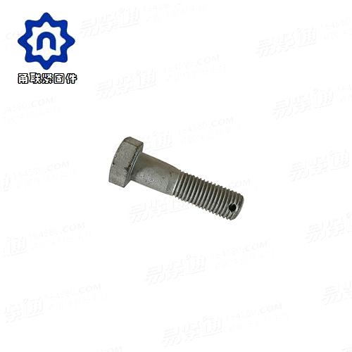 六角頭螺杆帶孔螺栓GB31.1 紅打外六角螺栓