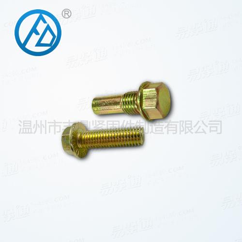 六角細牙法蘭面帶齒螺栓
