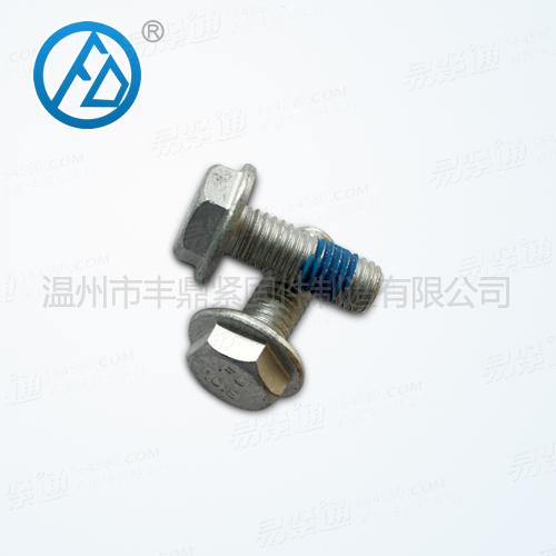 汽車用六角法蘭承面帶齒螺栓