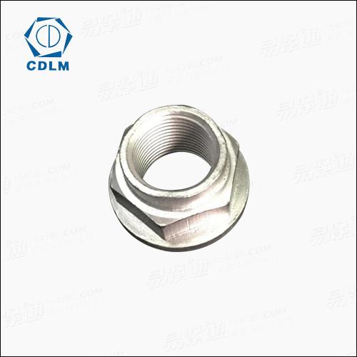 帶台階六角凸緣螺母 加工定做異型法蘭螺母
