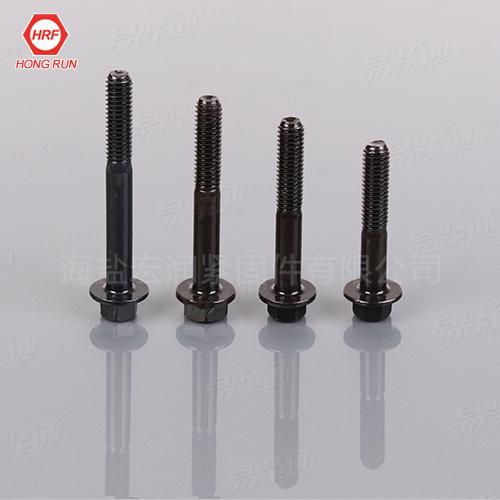 DIN6921碳鋼8.8級法蘭螺栓 DIN6921加長法蘭螺絲批發12*40mm