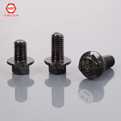 GB5787优质中碳钢法兰面螺丝 高强度六角法兰螺栓