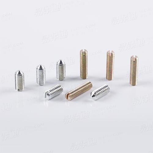 德标开槽锥端紧定DIN553