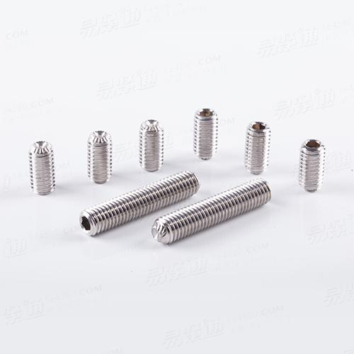 内六角凹端滚花紧定螺钉
