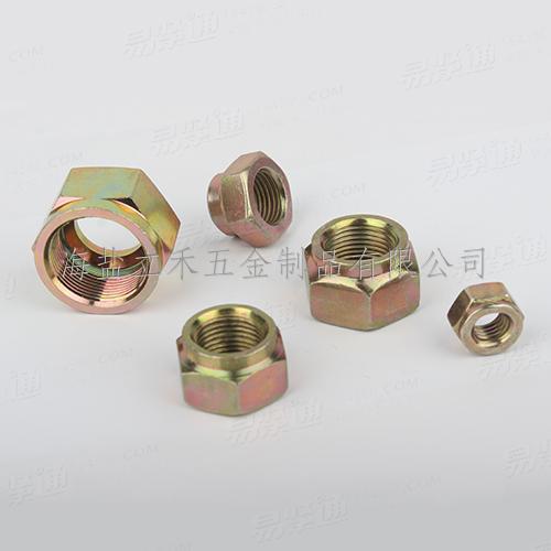 DIN980全金属六角压点锁紧螺母