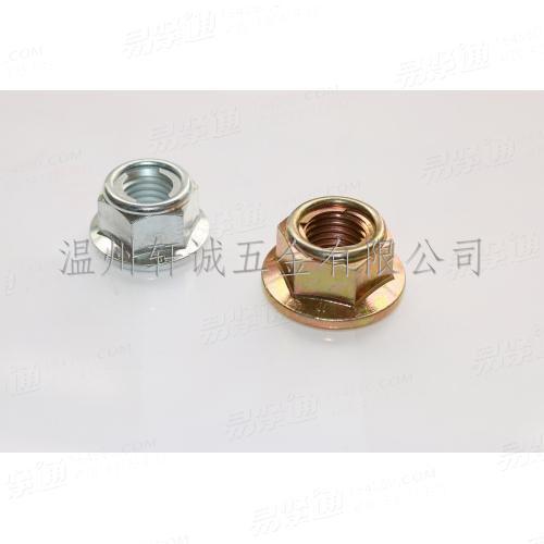 【主打】现货10级GB6187六角法兰面锁紧螺母细牙