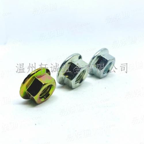 【主打】GB6177.2六角法兰螺母细牙 (带防滑齿