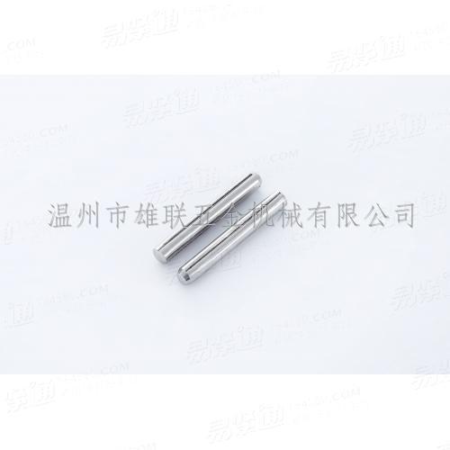 槽銷帶倒角及全長平行溝槽