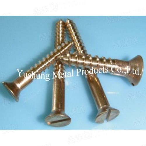 銅螺絲 矽青銅美制開槽沉頭木螺絲 矽青銅木螺絲矽青銅螺絲矽青銅木螺釘矽青銅螺釘