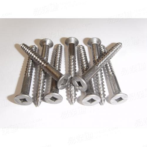 鎳銅螺絲  蒙耐爾開槽或方孔沉頭木螺絲 蒙耐爾木螺絲 monel合金螺釘蒙耐爾木螺釘