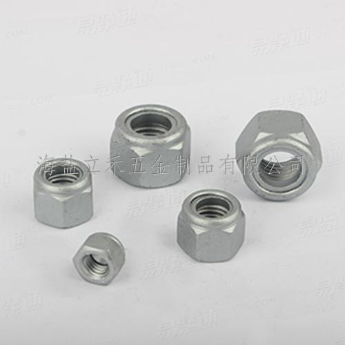 （主打）GB889高強度六角尼龍鎖緊螺母