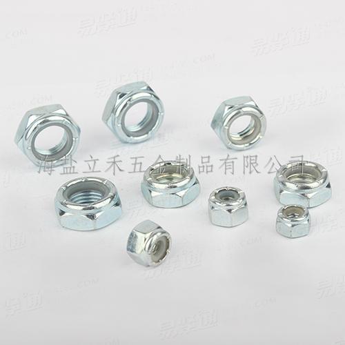 ASME美标 18.16.6 - 2017 NM型六角尼龍嵌入防松螺母