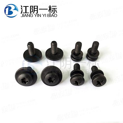 Q236B十字槽盤頭螺釘彈平墊組合件