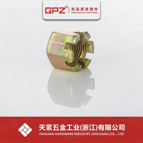 [台湾]  CNS 4469-1983 六角开槽螺母