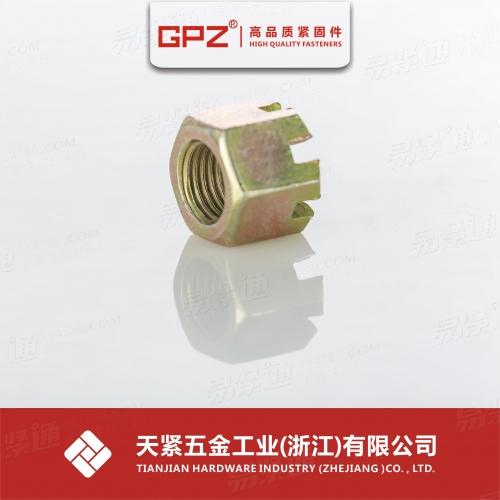 [航标]  HB/QJ 2396-1992 六角開槽螺母