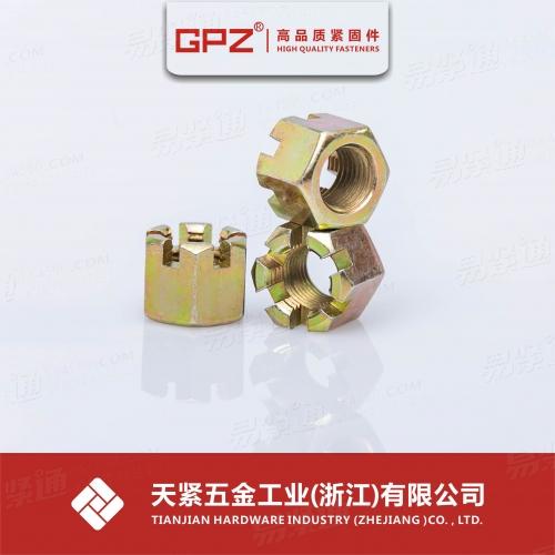 [英标]  BS 3692-2001 米制六角开槽螺母