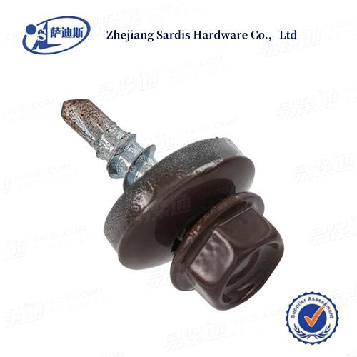 DIN7504六角带介自攻自钻螺钉